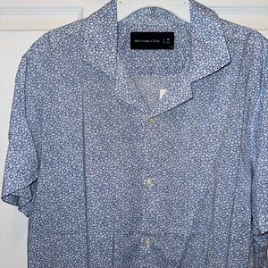 Abercrombie MENS short sleeve button down